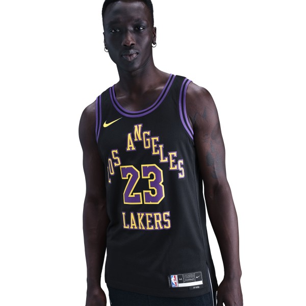 Maillot NBA Nike Lebron James Los Angeles Lakers City Edition Maillot NBA Nike Lebron James Los Angeles Lakers City Edition