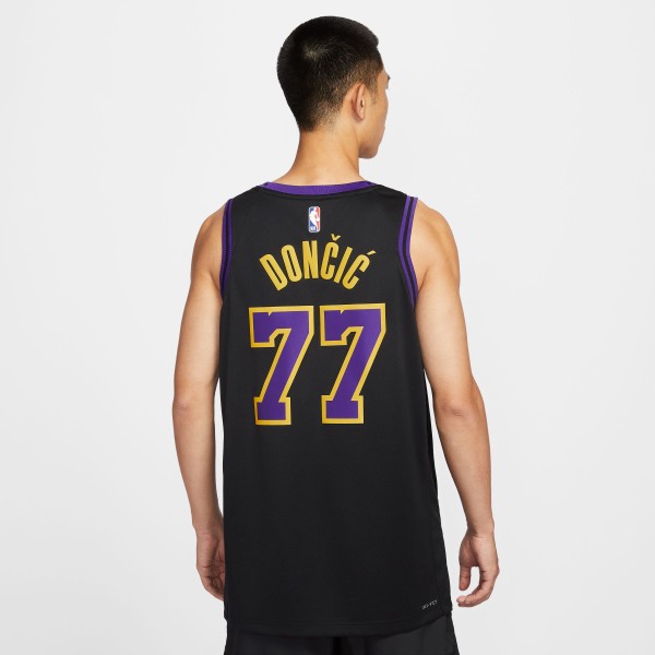 Maillot NBA Nike Luka Doncic Los Angeles Lakers City Edition