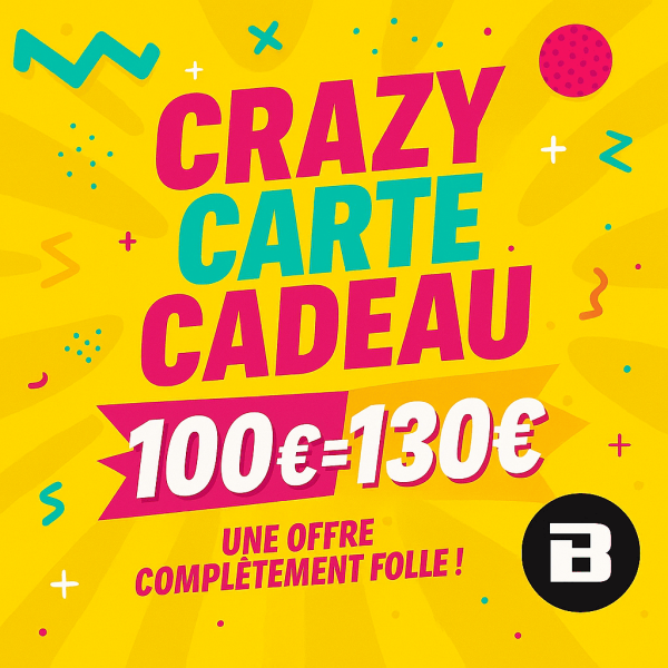 Crazy carte cadeau 100