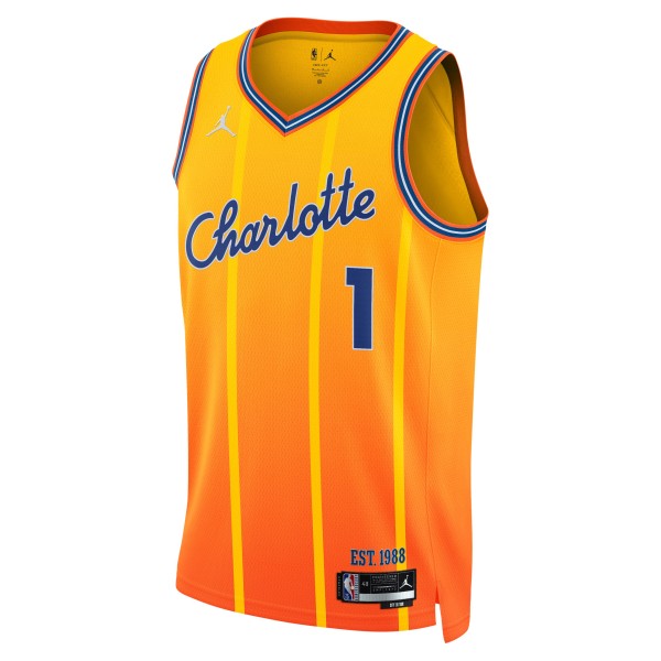 Maillot NBA Jordan LaMelo Ball Charlotte Hornets City Edition