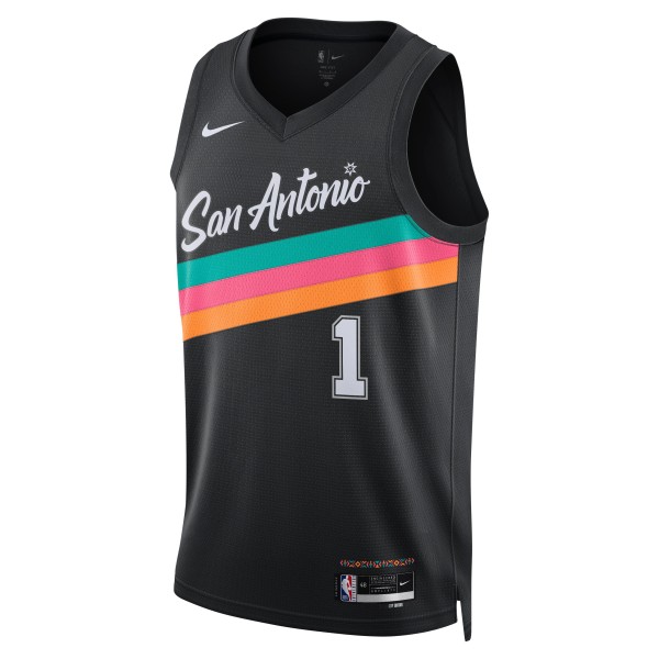 Maillot NBA Nike Victor Wembanyama San Antonio Spurs City Edition