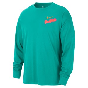 T-Shirt Manches Longues Nike San Antonio Spurs City Edition