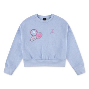 Sweat ras de cou Jordan Blue Jeans and Bling Fille