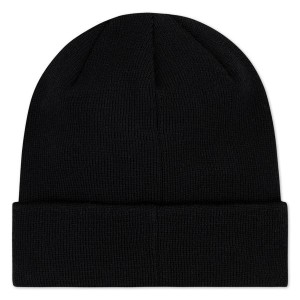 Bonnet Jordan Cuffed Noir Enfant