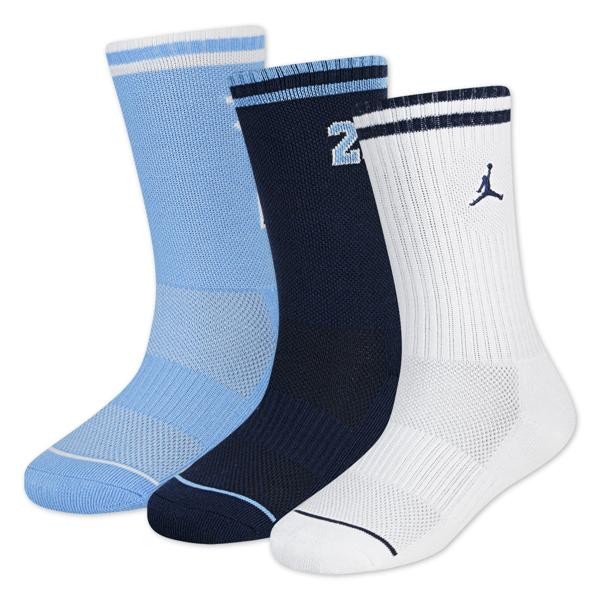Pack trois paires de chaussettes Jordan Bleues enfant