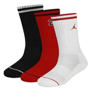 Pack trois paires de chaussettes Jordan Rouge enfant