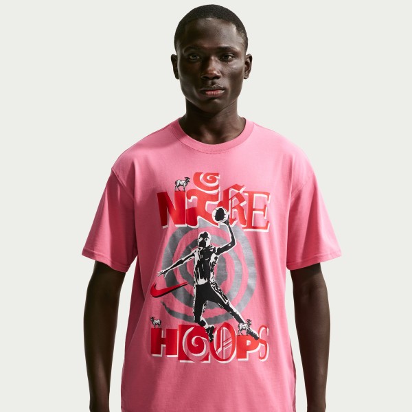 T-Shirt Nike Hoops Basketball Peony