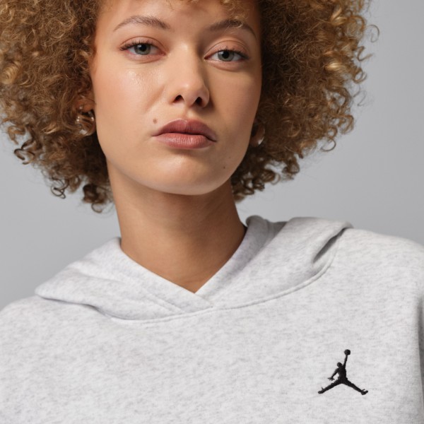 Sweat Capuche Jordan Essential Birch Heather Femme