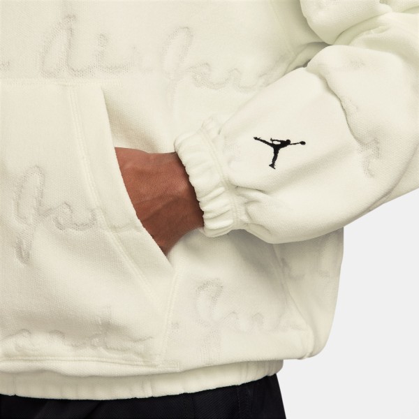 Sweat Capuche Jordan Flight Jacquard Sail