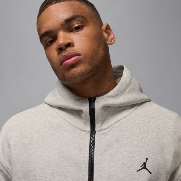 Veste Zippée Jordan Hoop Fleece Sport Grey Heather