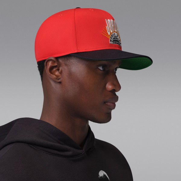 Casquette Jordan Essential Pro Rouge