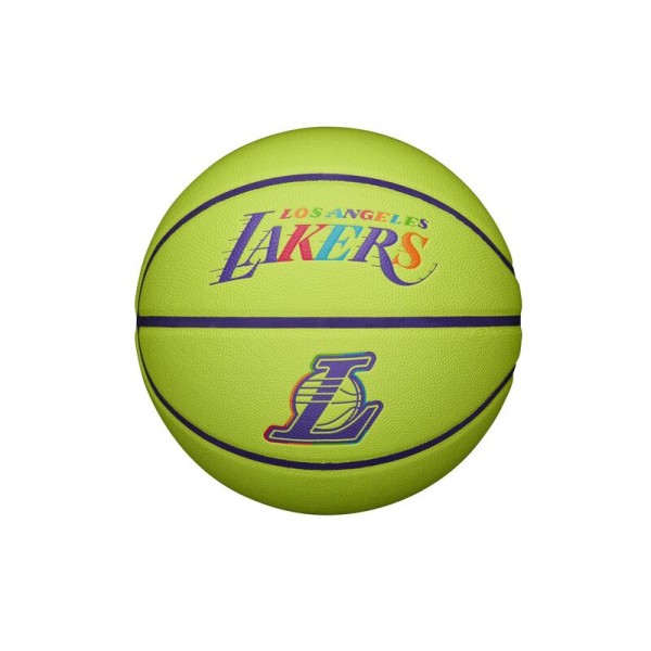 Ballon Wilson NBA Team Neon Los Angeles Lakers