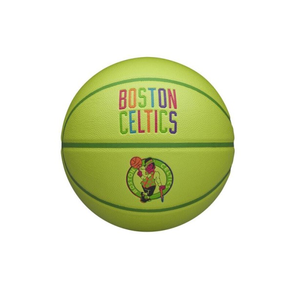 Ballon Wilson NBA Team Neon Boston Celtics