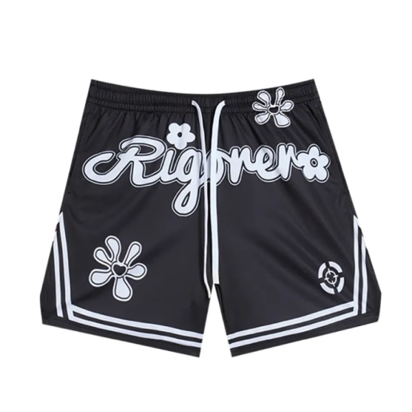 Short Rigorer Flower Noir