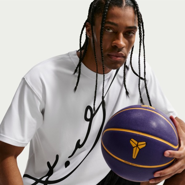 T-Shirt Nike Max 90 Kobe Signature blanc