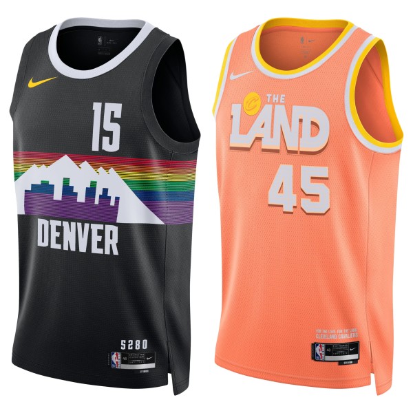 Opé 2 jerseys taille S Jokic Mitchell