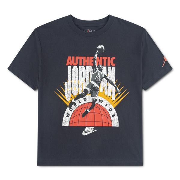 T-Shirt Jordan Authentic Noir