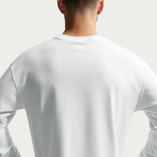 Haut Manches Longues Nike Kobe Blanc