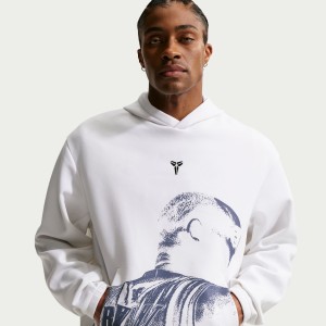 Sweat Capuche Nike Kobe Blanc