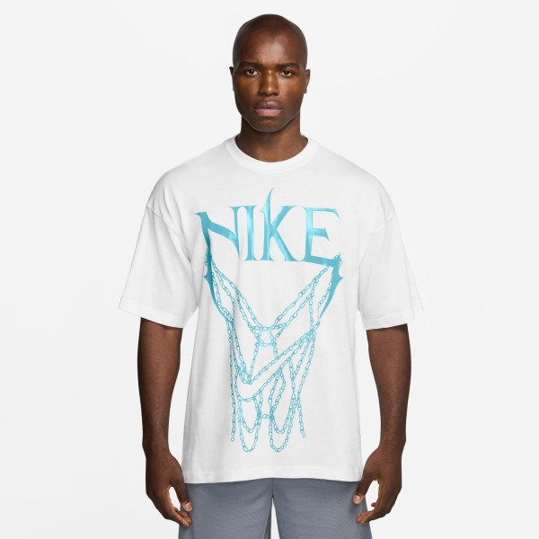 T-Shirt Nike Basketball oversized blanc
