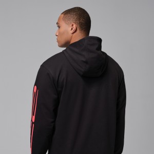Sweat Capuche Jordan Sport Crossover Black Infrared
