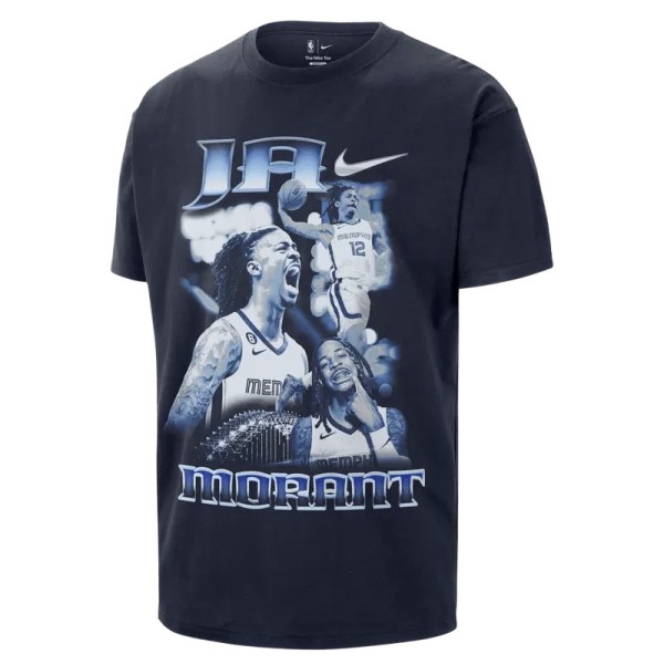 T-shirt NBA LeBron James Los Angeles Lakers Nike Courtside Noir