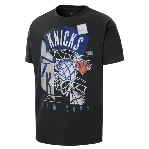 T-shirt Nike NBA Ja Morant Memphis Grizzlies Courtside Navy