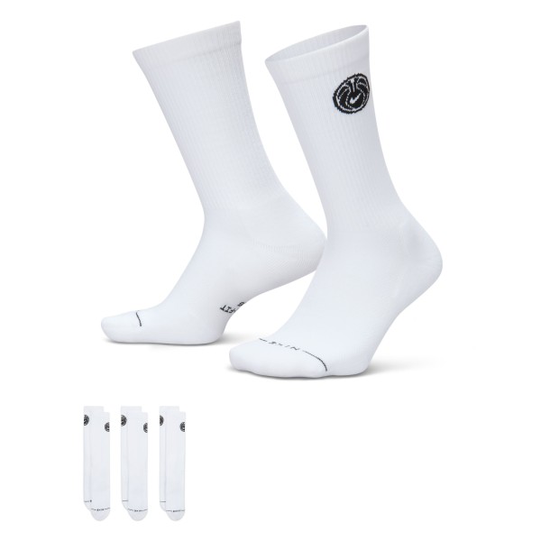 Pack 3 Chaussettes Nike Everyday Elevated blanches