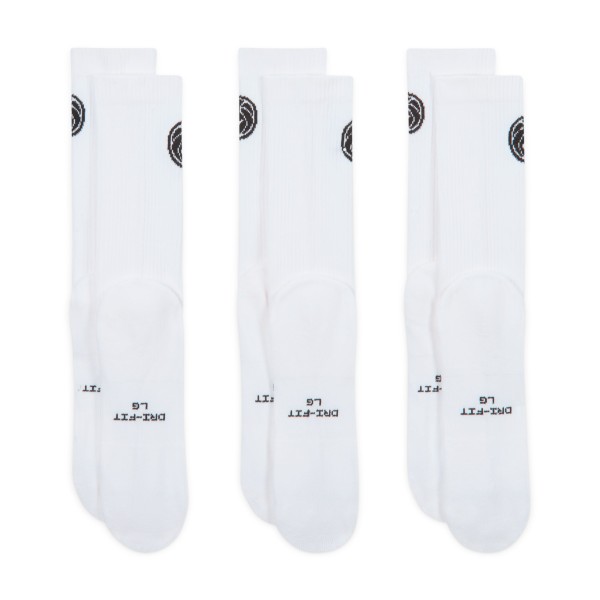 Pack 3 Chaussettes Nike Everyday Elevated blanches
