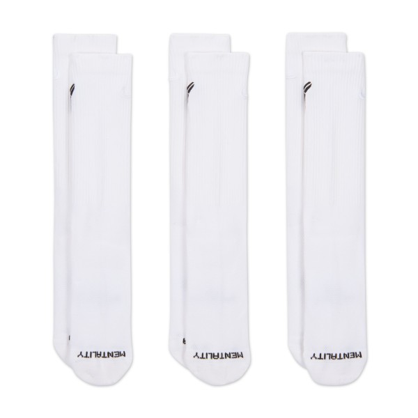 Pack 3 Paires Chaussettes Nike Everyday Elevated "Kobe" Blanc