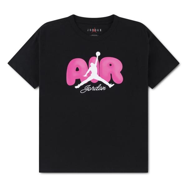T-Shirt Jordan Bubble noir Fille