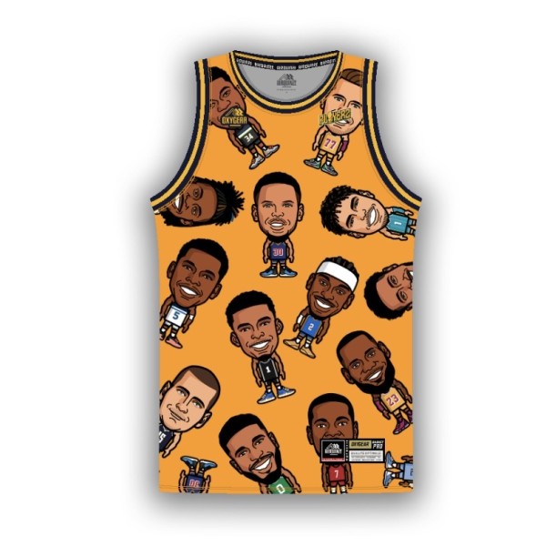 Jersey Oxygear PLAYERZ orange enfant