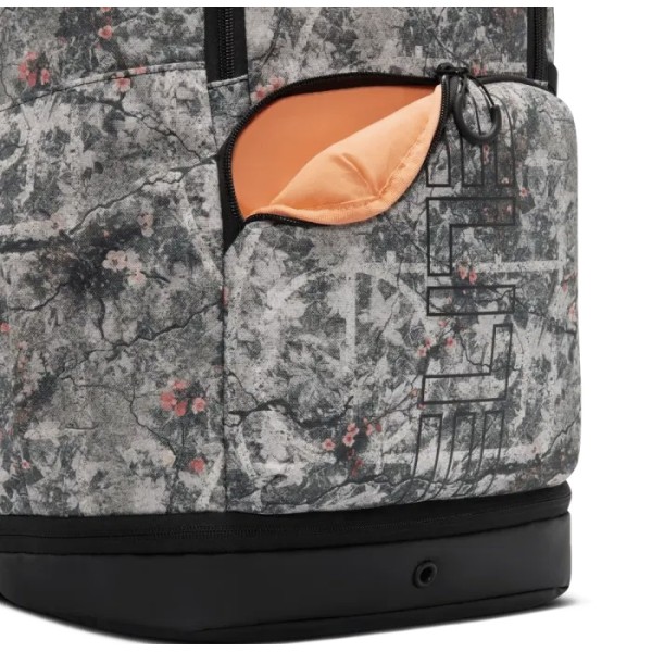 Sac Nike Elite Varsity Printed cream black