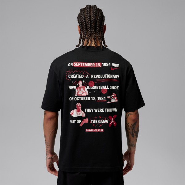 T-Shirt Jordan Brooklyn Banned noir