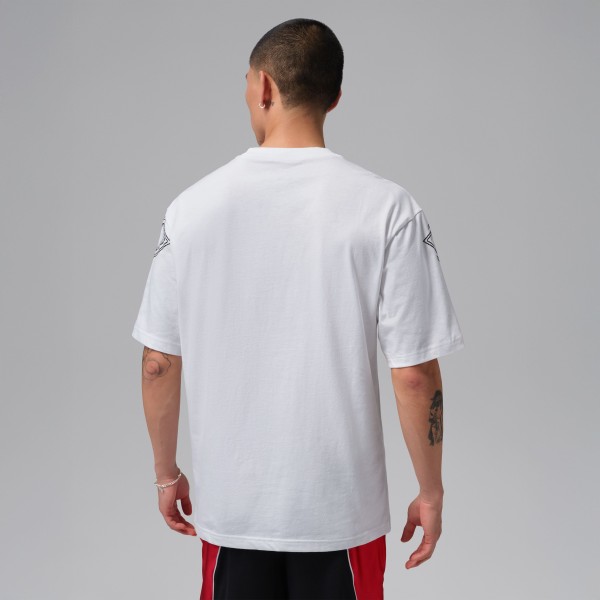 T-Shirt Jordan Core Arch Logo Graphic Blanc