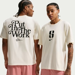 T-Shirt Nike Sabrina "Put In Work" Crème