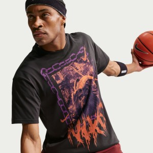 T-Shirt Nike Basketball Noir