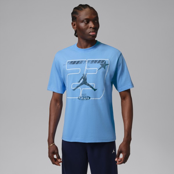 T-Shirt Air Jordan Graphic University Blue