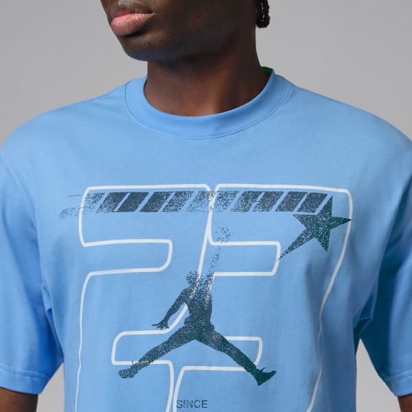 T-Shirt Air Jordan Graphic University Blue