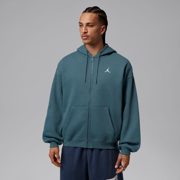 Veste Zippée Jordan Brooklyn Fleece Oversized Midnight Navy
