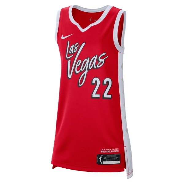 Maillot WNBA A'ja Wilson Las Vegas Aces 2026 Rebel Edition