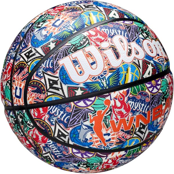 Ballon Wilson WNBA All Team Basket-ball Multicolore