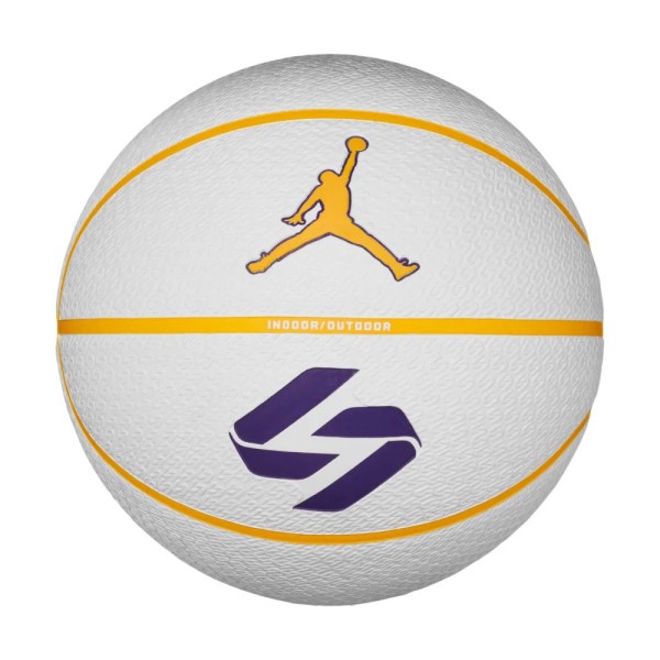 Ballon Jordan Playground Luka Doncic blanc