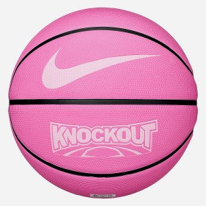 Ballon Nike Knockout Rose et noir