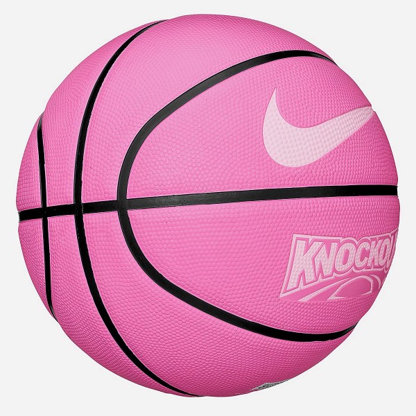 Ballon Nike Knockout Rose et noir