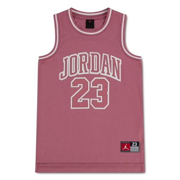 Jersey Jordan 23 Rose Foncé Enfant