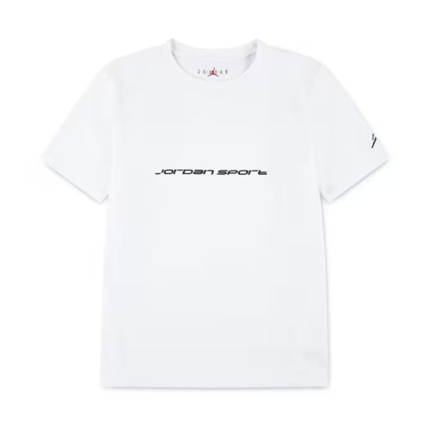 T-Shirt Jordan Smaller Baller Logo Noir Enfant