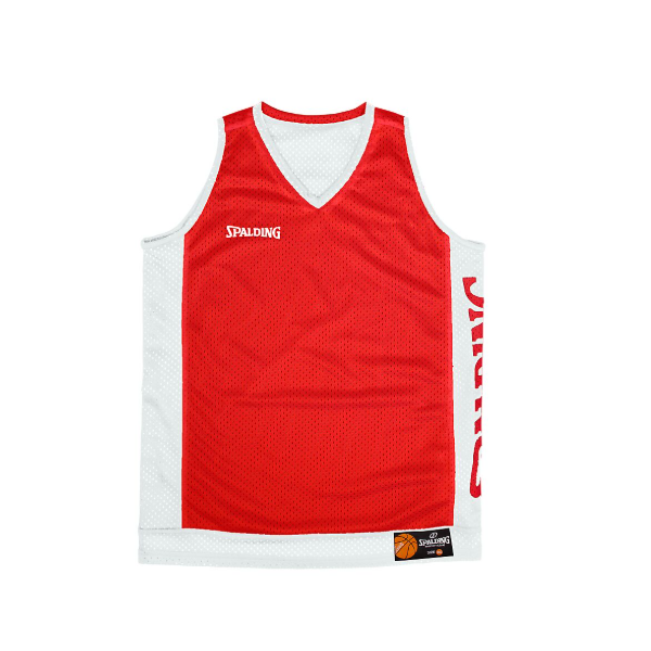 Réversible d'entrainement Spalding Rouge et blanc Enfant