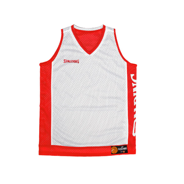 Réversible d'entrainement Spalding Rouge et blanc Enfant