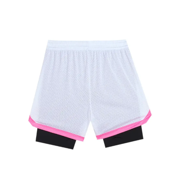 Short Rigorer Cycliste Basketball Blanc